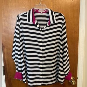 Banana Republic Striped Blouse